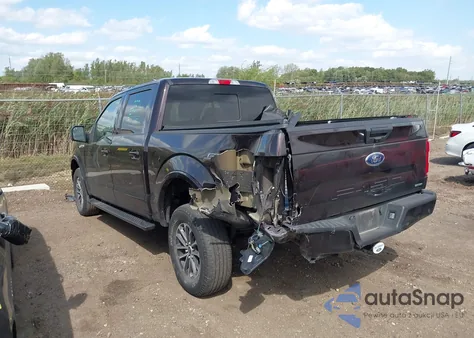 2020 Ford F-150 Xlt from USA, damaged, VIN 1FTEW1EP6LFB44833